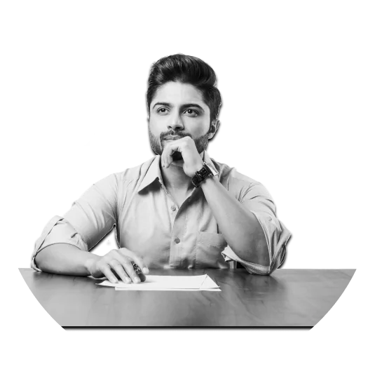 Circular illustration of career assessment